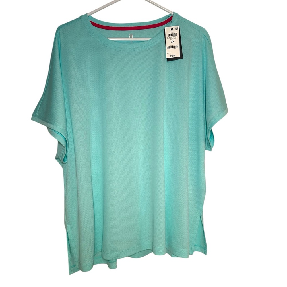 Ideology Green Boxy Relaxed T-Shirt